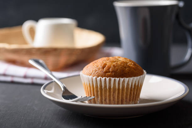 istock Healthy breakfast banana cake 1359916179