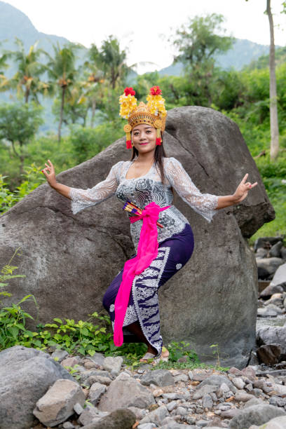 istock Balinese dancer woman. 1359918359