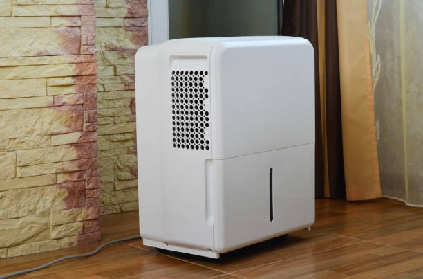 istock Modern technology house dehumidifier, control of temperature and indoor climate 1359919072