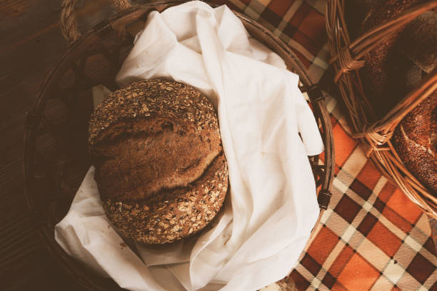 istock delicious natural aesthetic baked bread 1359920838