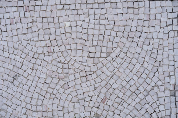 istock USSR mosaic on the wall of the building. Old decorations. Patterned background. 1359924509