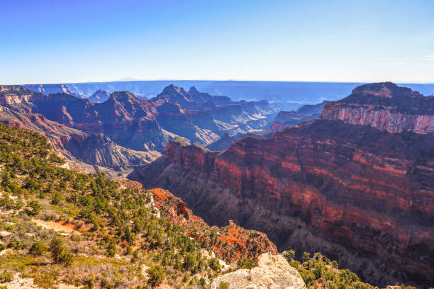 Grand Canyon North Rim stock photo