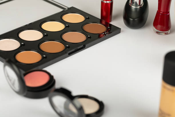 istock Make up products and accessories close up 1359929499