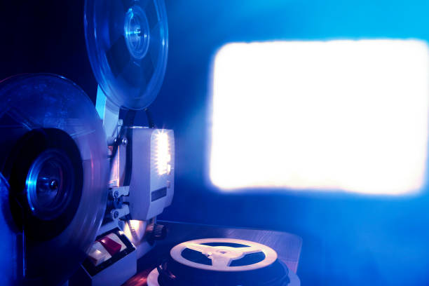istock Film Projector in the Dark 1359932680