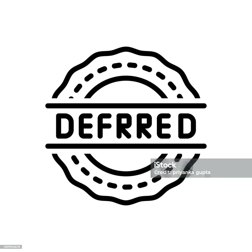 Deferred Postpone Stock Illustration - Download Image Now ...