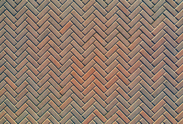 High-quality paving slabs, for paving paths, parking lots, streets. Drone look, texture.