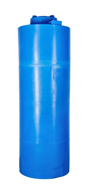 istock Huge plastic tank for water isolated on white 1359944801