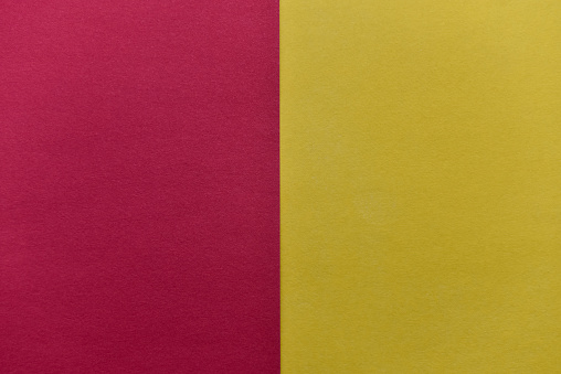 Abstract color paper and colorful paper background. red and yellow paper color.