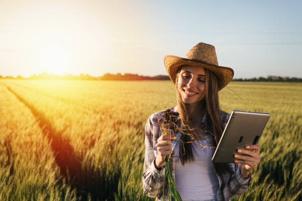 woman farmer outdoor