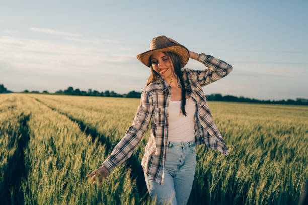 istock woman farmer outdoor 1359947996