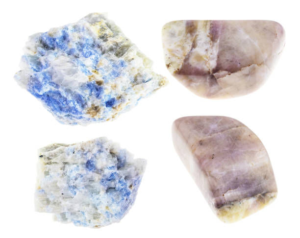 istock set of various cancrinite stones cutout on white 1359986922