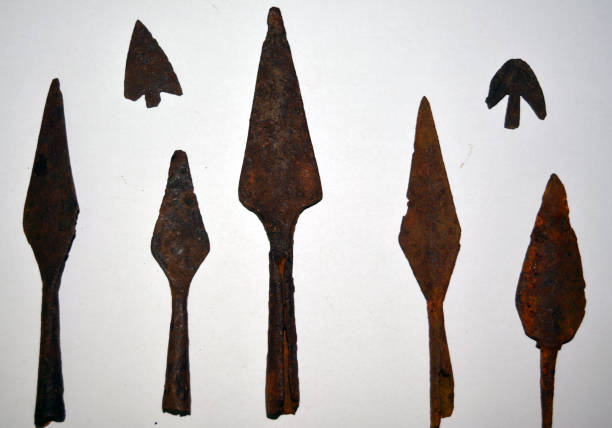 istock old Roman arrows, medieval 1359989456