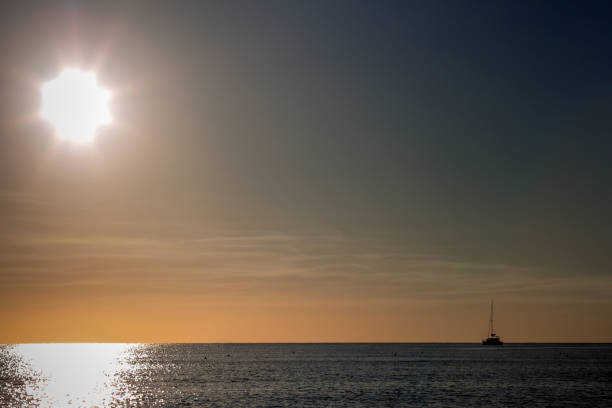 istock sea with the sun in the evening 1359989701