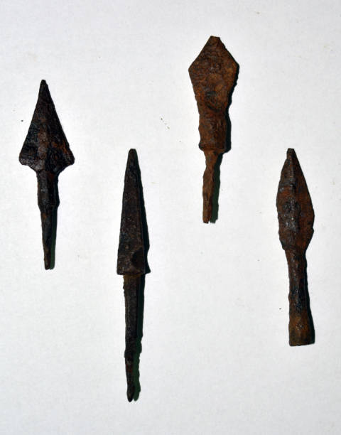 istock old Roman arrows, medieval 1359989728