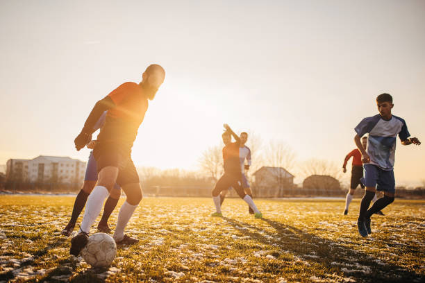istock Male soccer match 1359989929