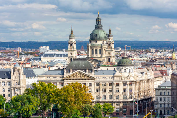 istock St. Stephen's basilica dome in Budapest, Hungary 1359996003