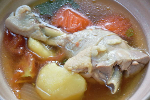 istock boiled chicken leg with potato soup 1359998081
