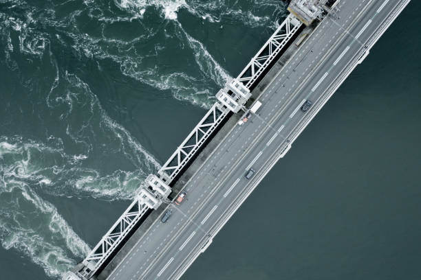 istock Storm Surge Dam Venting Water During High Tide 1359998093