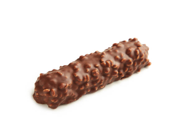 istock Chocolate bar isolated on white background. Sweety snack 1359999922