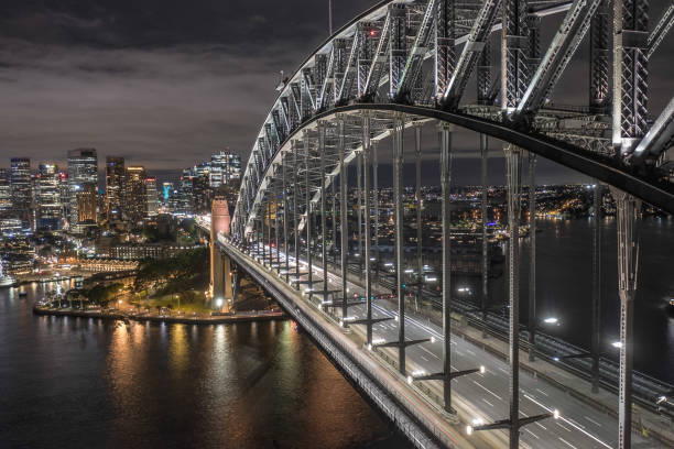 istock Sydney Harbour Bridge at Night 1360000945
