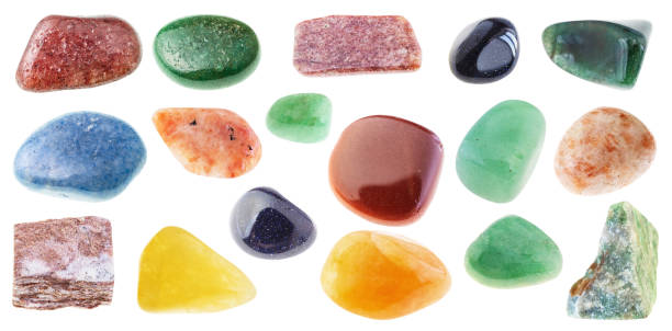 istock set of various aventurine gem stones cutout 1360001900