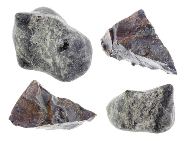 istock set of various tagamite (suevite) stones cutout 1360002546