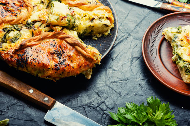 istock Homemade cheese pie 1360004460