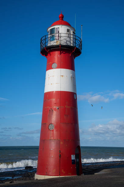 istock Westkapelle Lighthouse in Zeeland netherland 1360010542