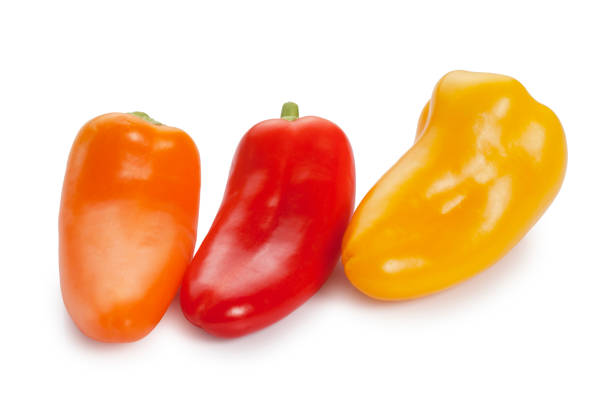 istock Sweet Chili Peppers on White 1360011970