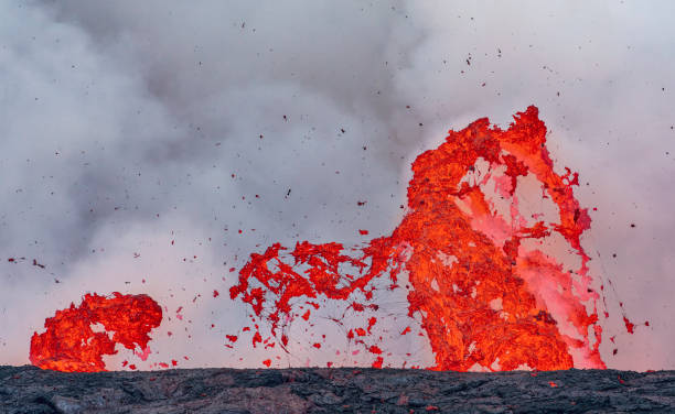 istock Lava Splashing Chimera 1360015240