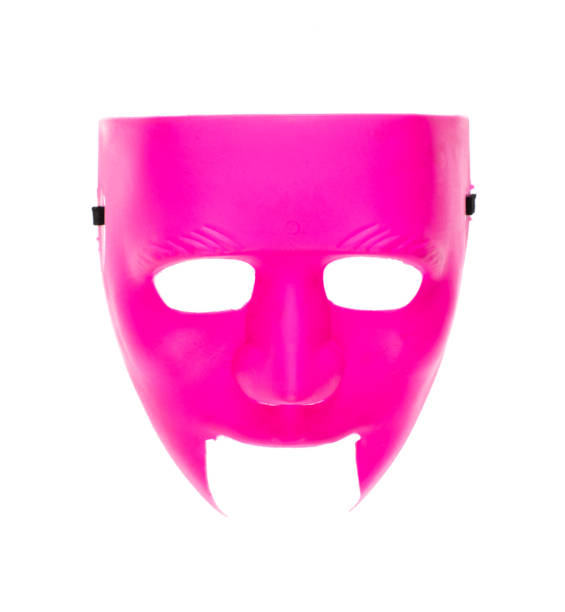 istock scary pink mask isolated on white background 1360028230