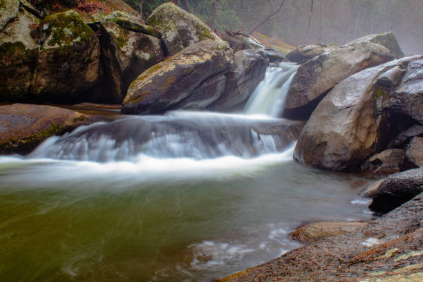 istock Cascading mountain creek in Virginia 1360029007
