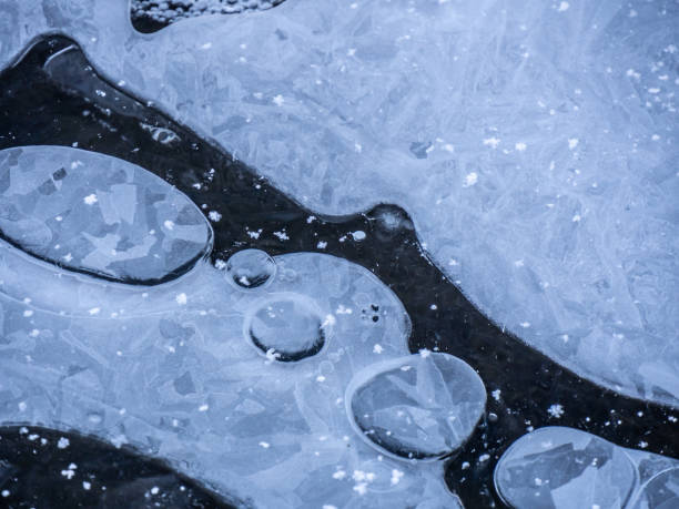istock Frozen Water In A Creek 1360032726