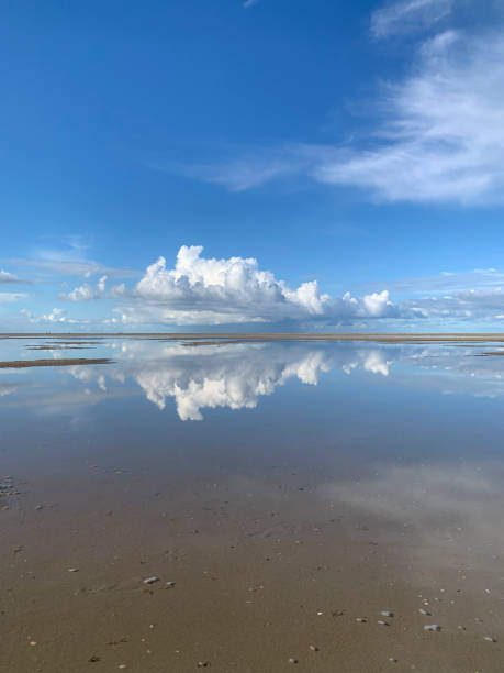 istock Storm cloud approaching Texel island over the North sea 1360033072