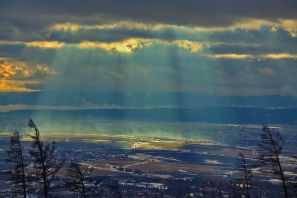 istock Sunrays in High Tatras, Slovakia, Europe 1360034199
