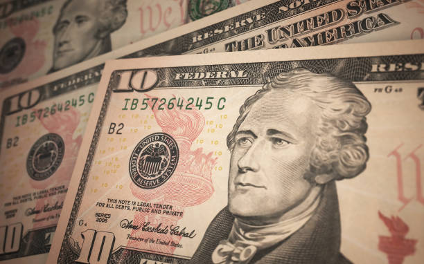 istock $10 Banknote detail 1360038881