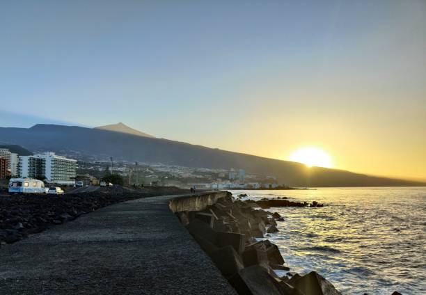 istock Tenerife north coast at sunset 1360040544