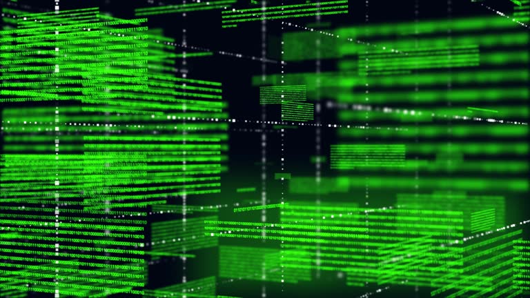 70+ Programming Code On Black Screen Green Text Stock Videos and ...