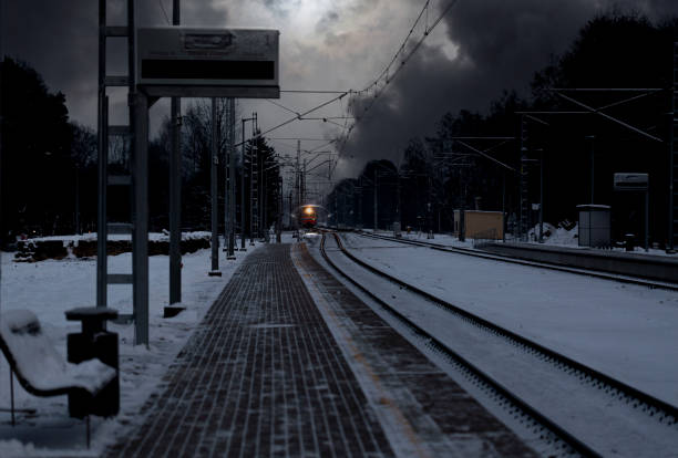 istock Night Train To Happy New Year 2022 1360044053