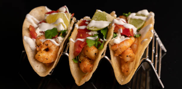 istock Shrimp Street Tacos 1360050221