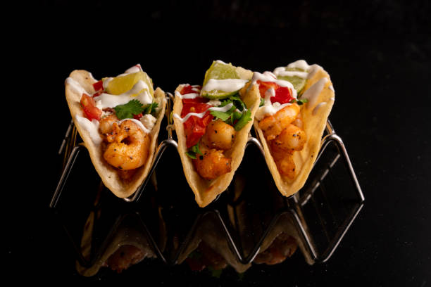 istock Shrimp Street Tacos 1360050272