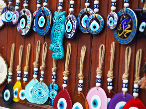 istock Many Evel Eye Bead are Togerher for Big Bad Luck 1360050849