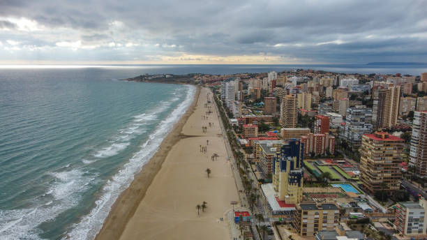 istock Aerial view of San Juan Beach 1360069710