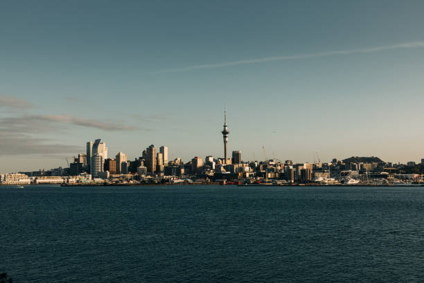 istock Auckland City harbour Skyline 1360076077
