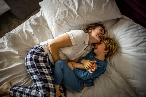 istock Happy Mornings with my Boy 1360078267