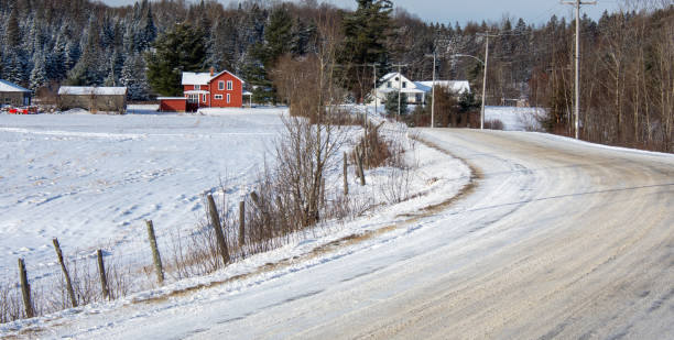 istock Winter landsacape on the countryside 1360079192