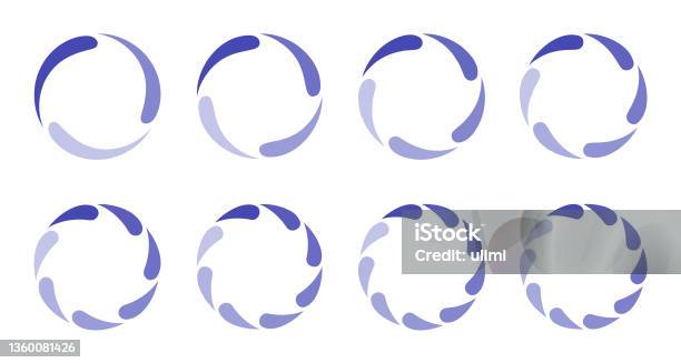 Three Round Objects Circle Design Elements Stock Illustration - Download Image Now - Circle ...
