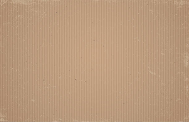 векторная иллюстрация старой крафтовой бумаги или картона - carton backgrounds box brown stock illustrations