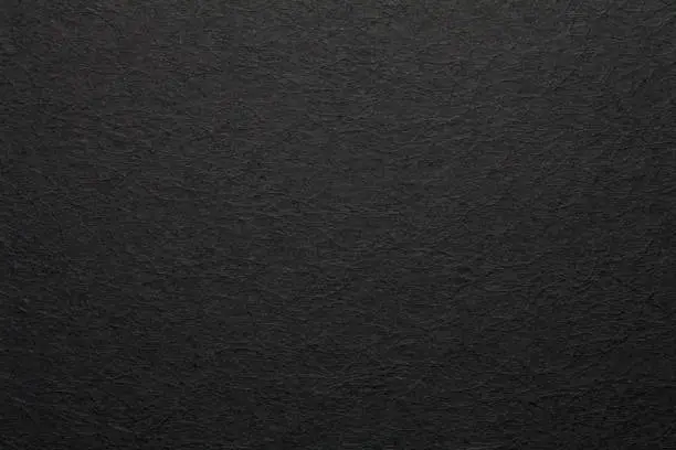 Photo of black paper texture background