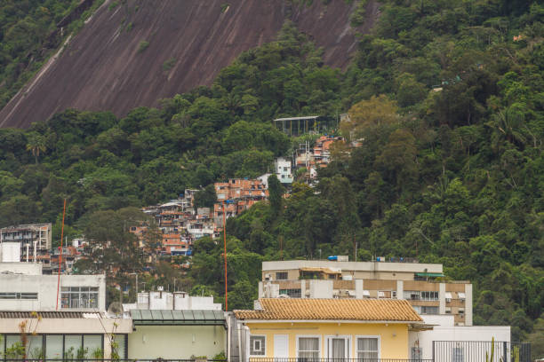 istock Santa Marta hill seen from Arpoador beach in Rio de Janeiro Brazil. 1360110188